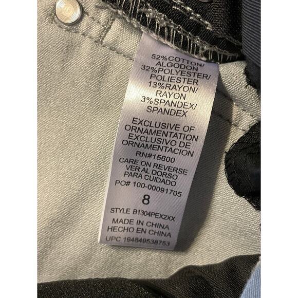 Democracy womens size 8 ab Technology ankle skinny jeans gray - Picture 6 of 7